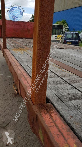نصف مقطورة Trailor Drum Trailer 3-axle flatbed...