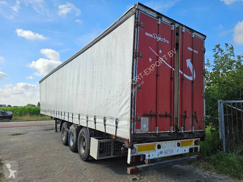 نصف مقطورة Pacton T3_001 Pacton 3-axle curtain...