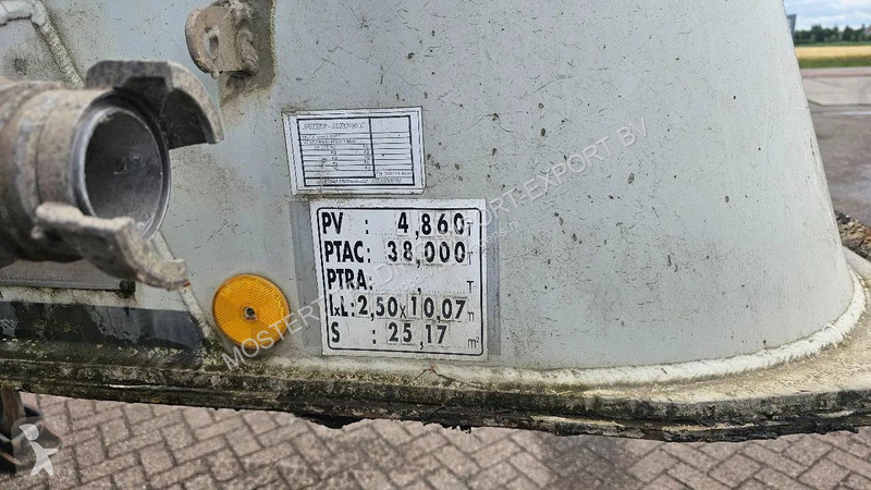 Semitrailer Spitzer Eurovrac Silo 43m3 Spitzer...