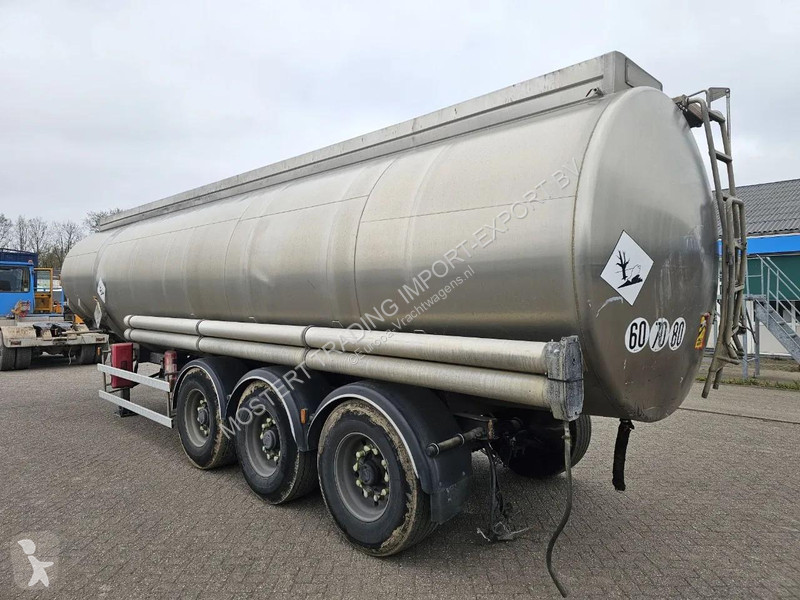 Semitrailer Magyar RVS Magyar Stainless Steel...