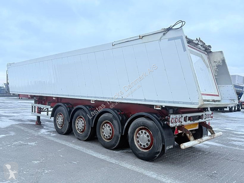 Semi remorque Kel-Berg Tipper / Alukastenmulde...