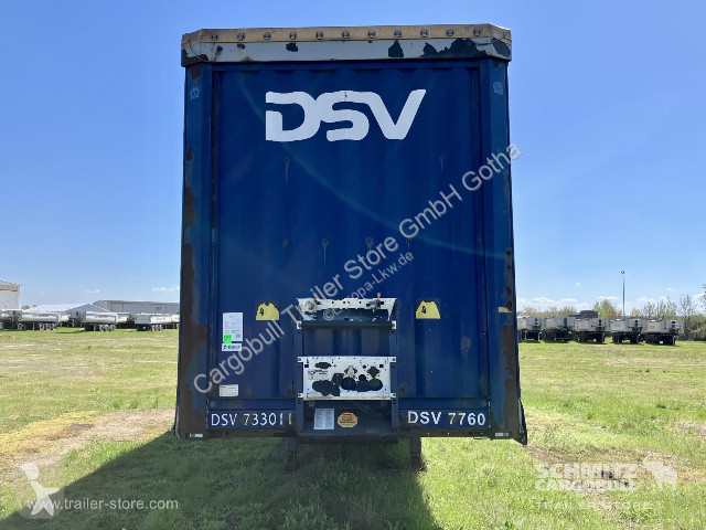 نصف مقطورة Krone Curtainsider Mega