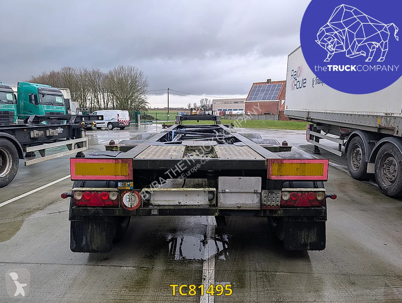 نصف مقطورة  Tank chassis Gooseneck