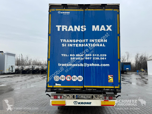 نصف مقطورة Krone Curtainsider Mega