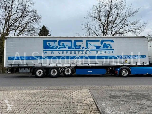 Semi remorque Krone Edscha / 3 x Achsen /...