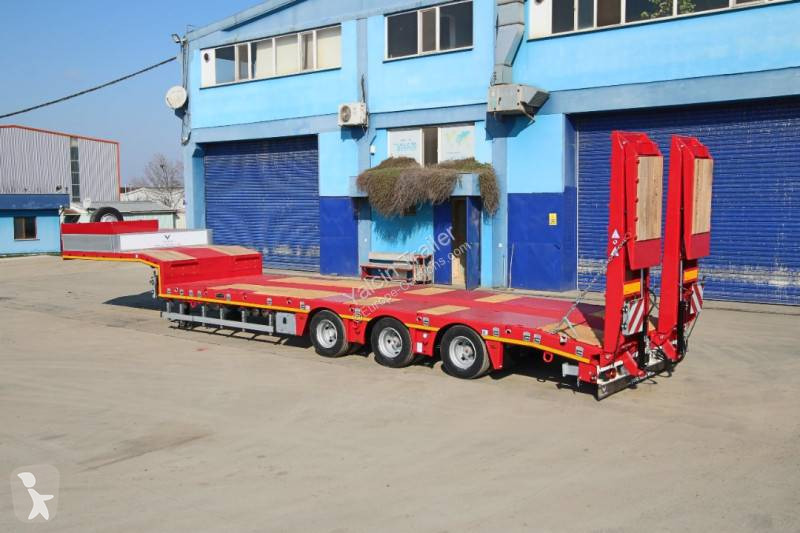 نصف مقطورة Yalcin PTE ENGIN 3 ESSIEUX EXTENSIBLE