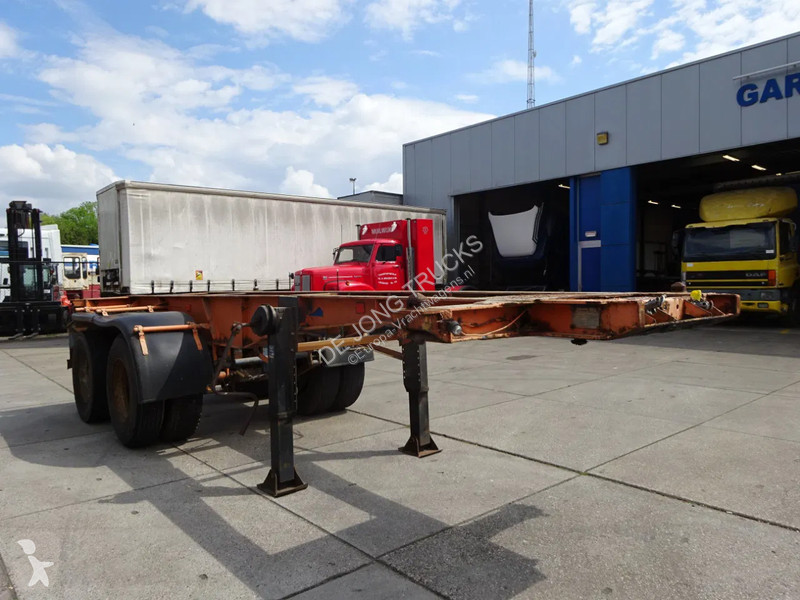 نصف مقطورة Van Hool 20 FT Container Chassis /...