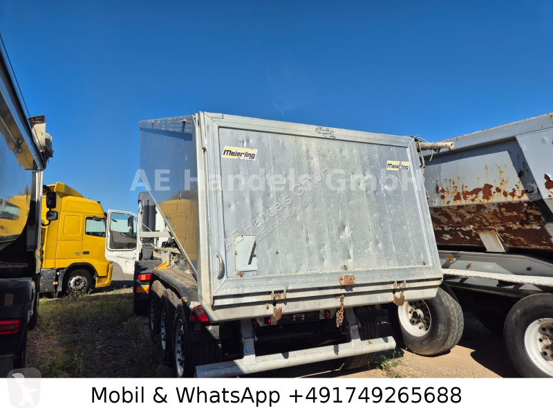 نصف مقطورة Meierling MSK 24m³ VollAluminium...