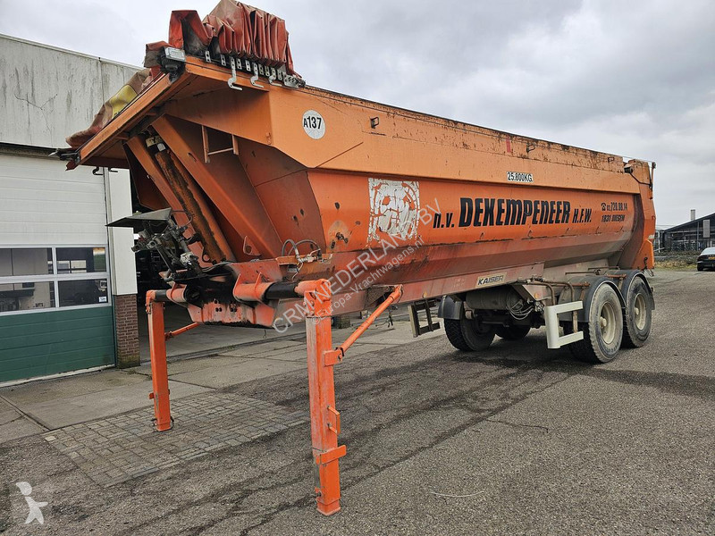نصف مقطورة  S3302G37 | TIPPER| STEEL CHASSIS...