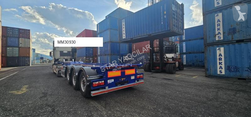 نصف مقطورة Star Extendable Container Carrier...