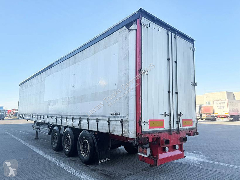 نصف مقطورة Kel-Berg Curtainsider / Planenauflieger