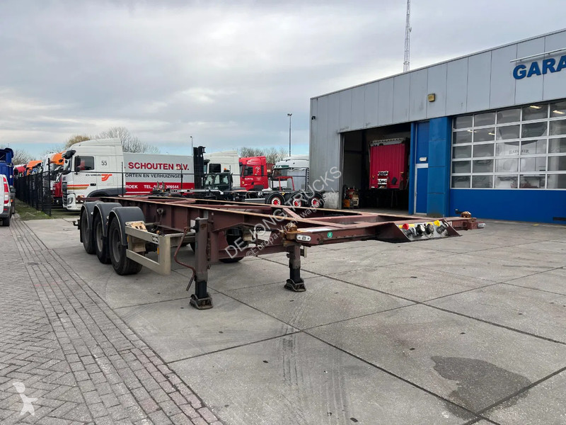 نصف مقطورة Van Hool 3B0049 20+30 FT / BPW +...