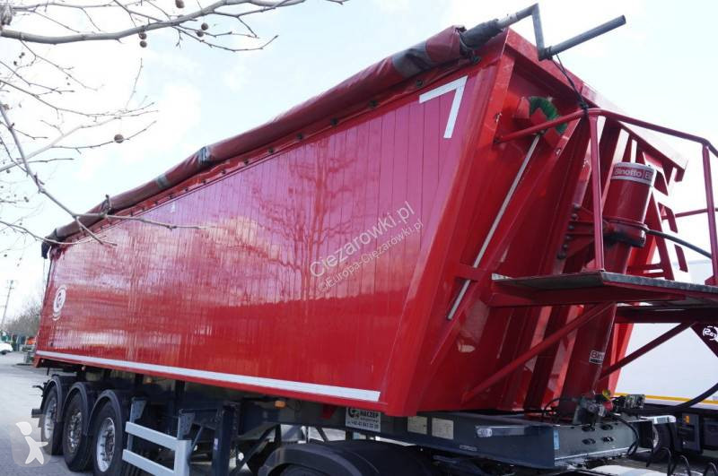 نصف مقطورة Gras GS 35.5t tipper semi-trailer /...