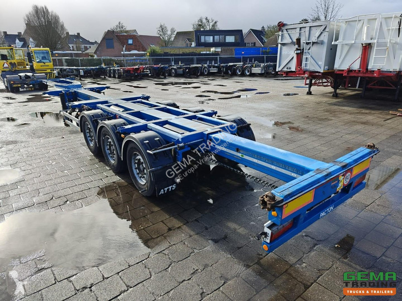 نصف مقطورة Pacton TXC343 3-Axle Valx - MULTI -...