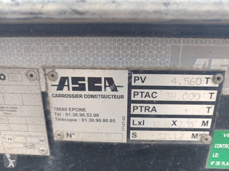 Semirimorchio Asca Chassis tainer