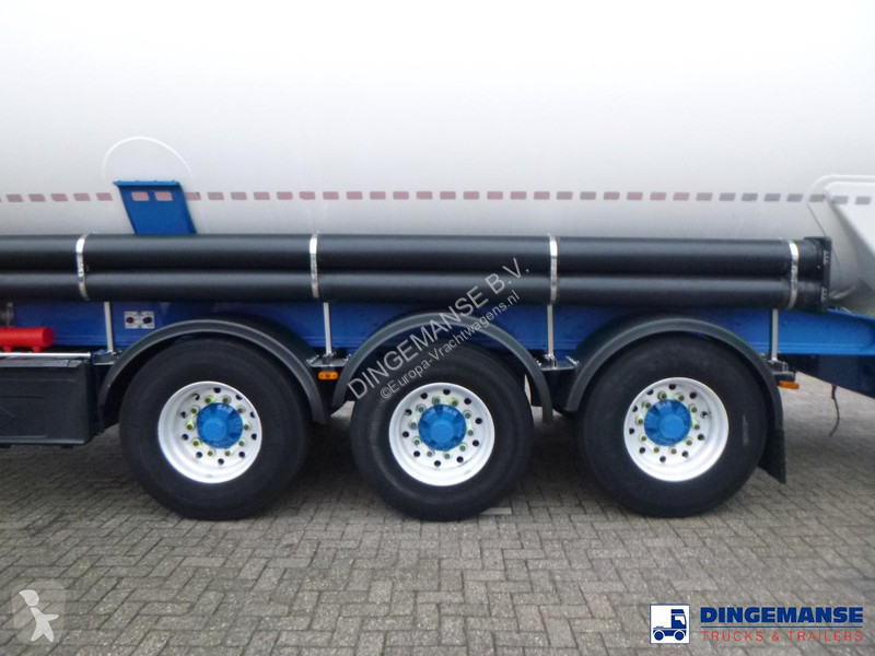 نصف مقطورة Feldbinder Powder tank alu 63 m3...