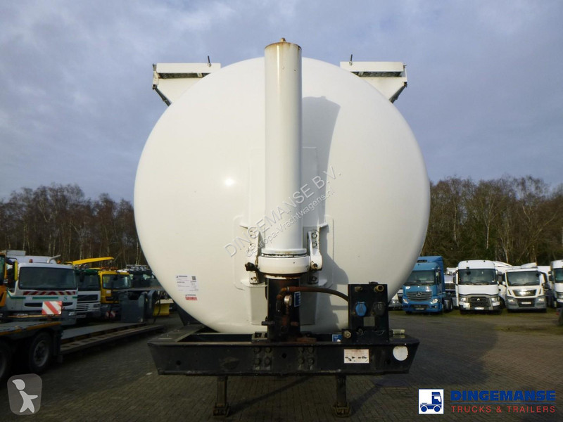 نصف مقطورة Feldbinder Powder tank alu 63 m3...