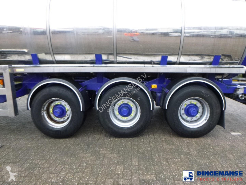 Sættevogn Indox Chemical tank inox L4BH 30 m3 /...