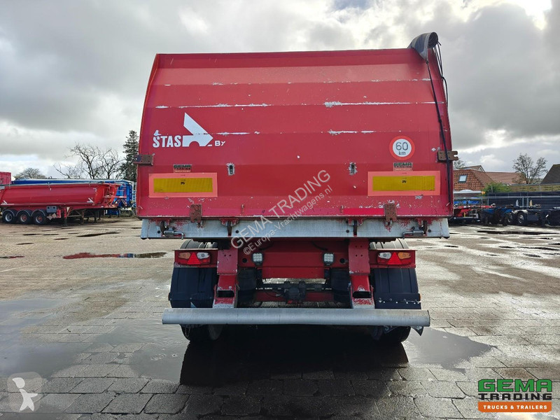 نصف مقطورة Stas S300CX 3-axle BPW - 29m³ -...
