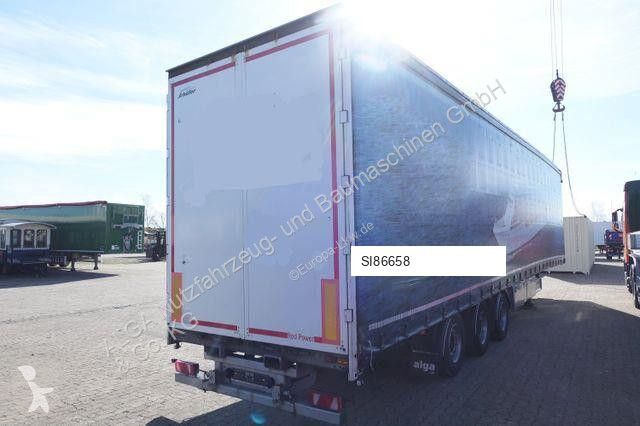 نصف مقطورة Fliegl SDS 350 Edscha, SAF, Luft,...