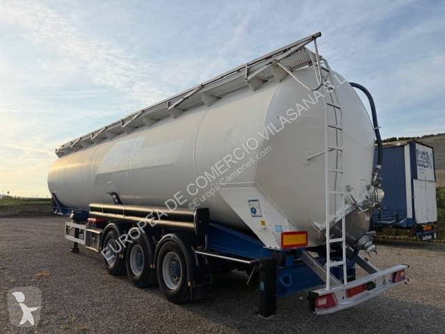 نصف مقطورة Feldbinder cisterna pulverulentos 62m3