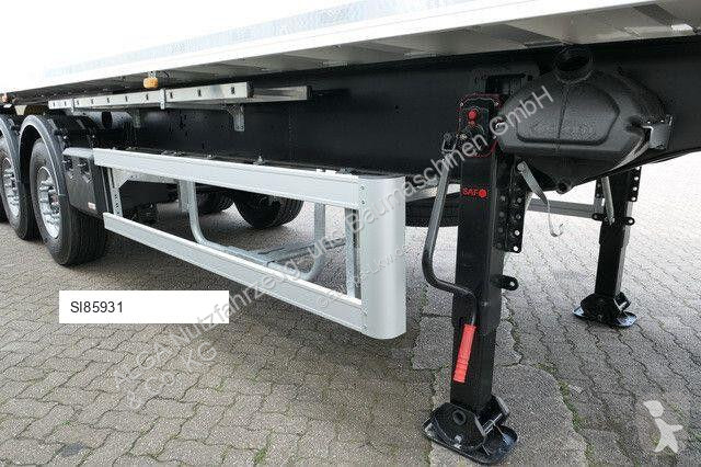 نصف مقطورة Mega MNL, Alu, 55m³, Kombitür, SAF,...