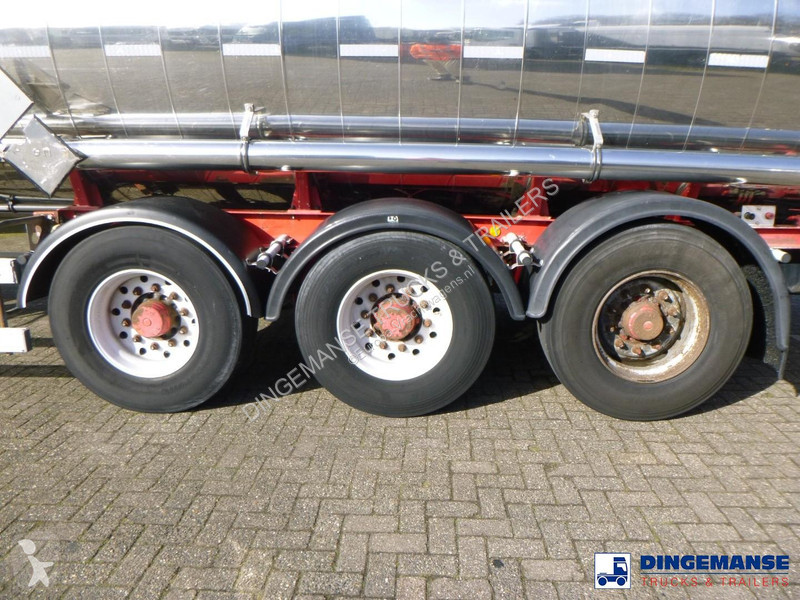 نصف مقطورة Magyar Chemical tank inox 32.5 m3 /...