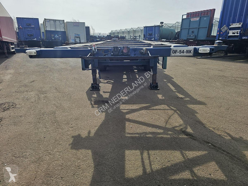 نصف مقطورة Van Hool 30 foot container chassis |...