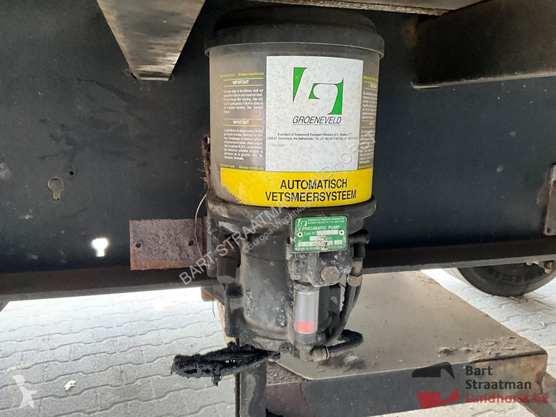 Semirremolque Van Hool box trailer 2 assige...
