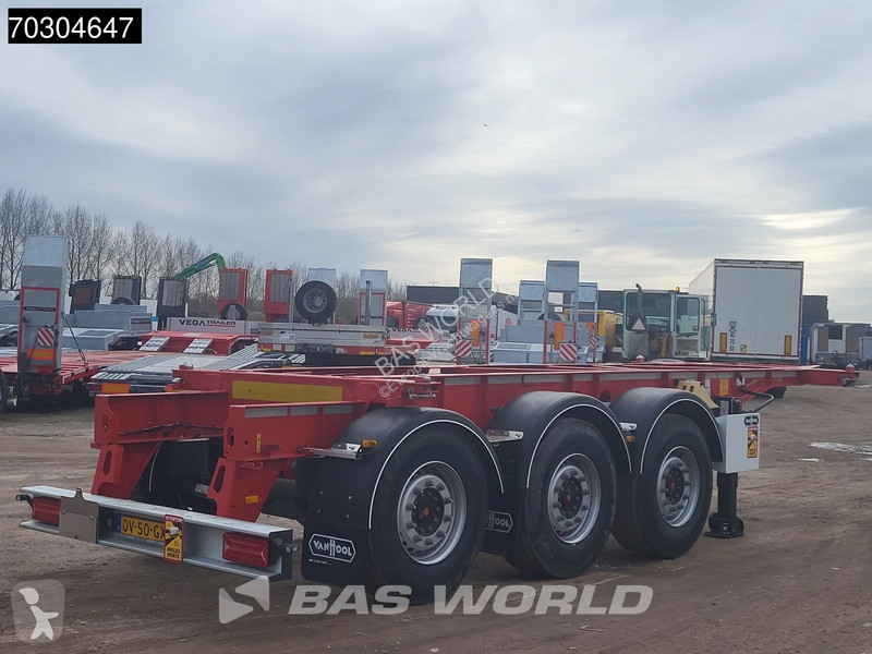 Semirimorchio Van Hool 20Ft
