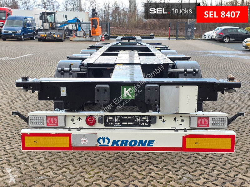 نصف مقطورة Krone / Liftachse / Teleskop /...