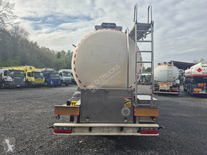 نصف مقطورة Van Hool 26500L INSULATED INOX TANK...
