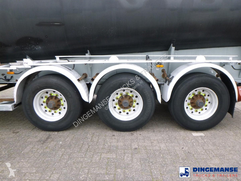 Semi remorque  Fuel tank alu 37 m3 / 2 comp