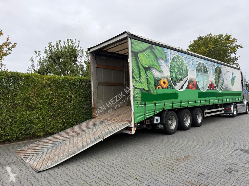 نصف مقطورة Pacton Oprijklep-schuifzeilen