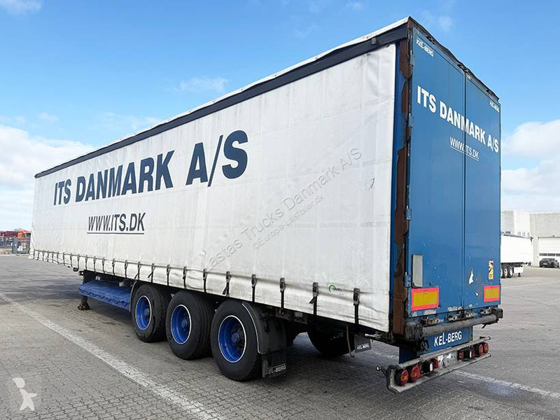 نصف مقطورة Kel-Berg Curtainsider / Planenauflieger