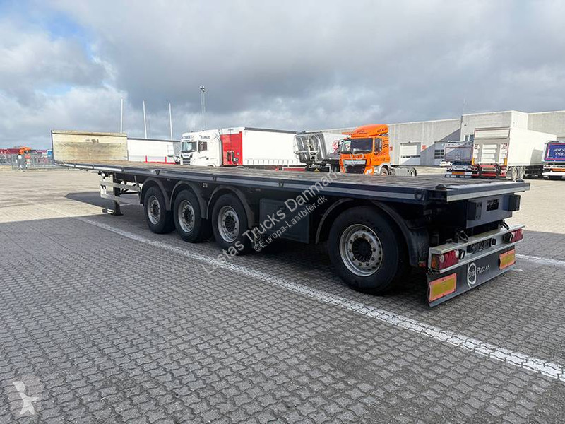 نصف مقطورة  Flatbed / Flachbettauflieger /...