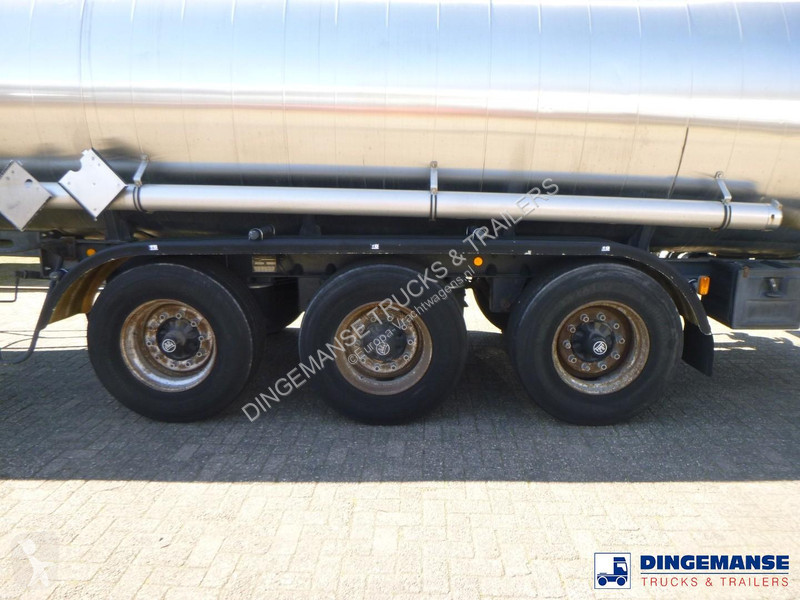 نصف مقطورة Magyar Chemical tank inox L4BH 32.5...