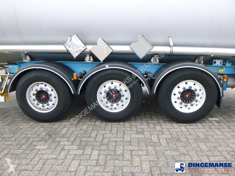 نصف مقطورة Magyar Chemical tank inox L4BH 33 m3...