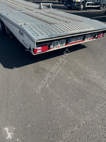 نصف مقطورة Trouillet 38 TONNES DRAWER PORTE A...