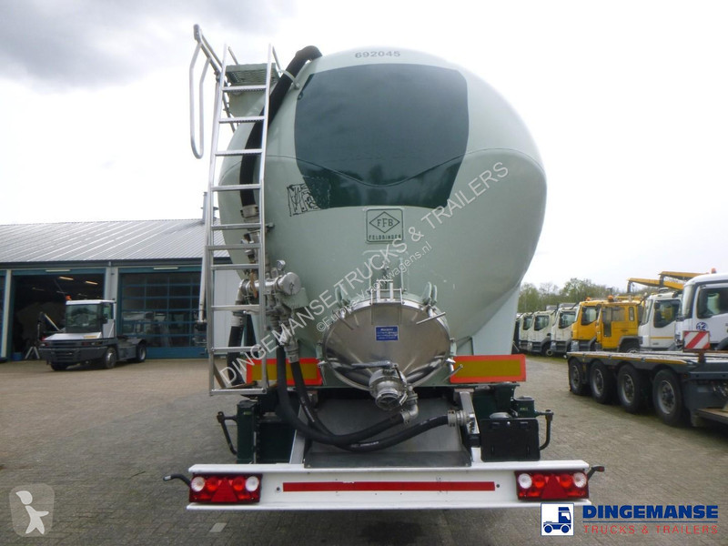 نصف مقطورة Feldbinder Powder tank alu 60 m3...