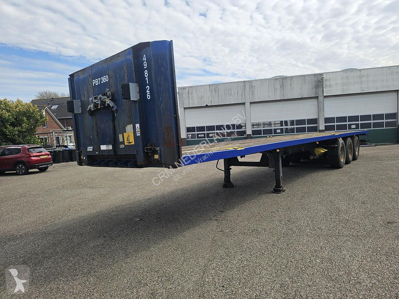 نصف مقطورة Van Hool 3B0073 | 3 AXLE FLATBED...