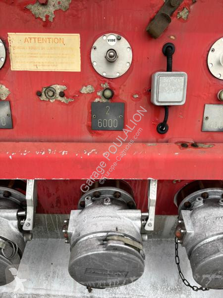 نصف مقطورة General Trailers 36.000 L, 7 CPTS 3 ESS