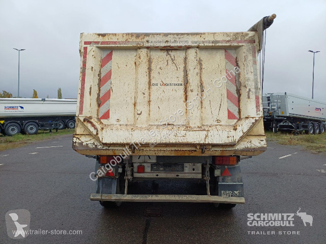 نصف مقطورة Langendorf Kipper Stahlrundmulde 24m³