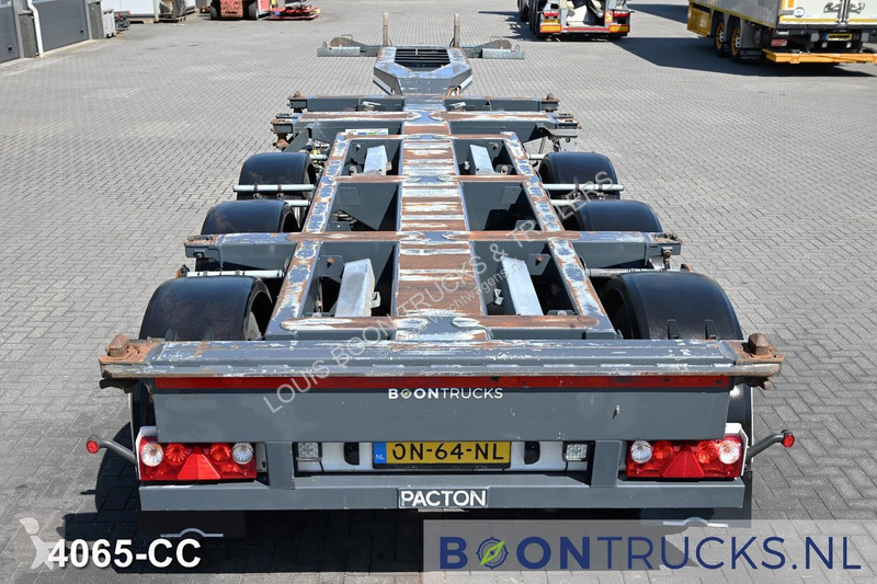 نصف مقطورة Pacton ET3 | 2x20-30-40-45ft HC * 3x...