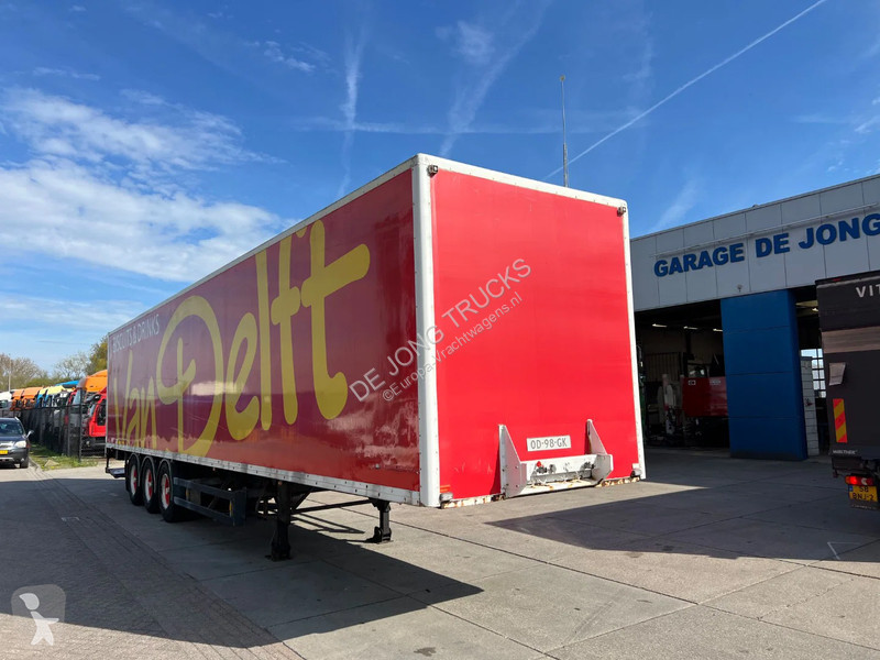نصف مقطورة Groenewegen DRO 12 27 / 1x Lift Axle...