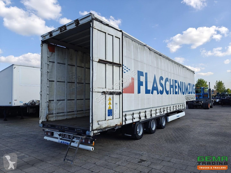 Semi remorque Krone 13.6m Sliding Curtains -...
