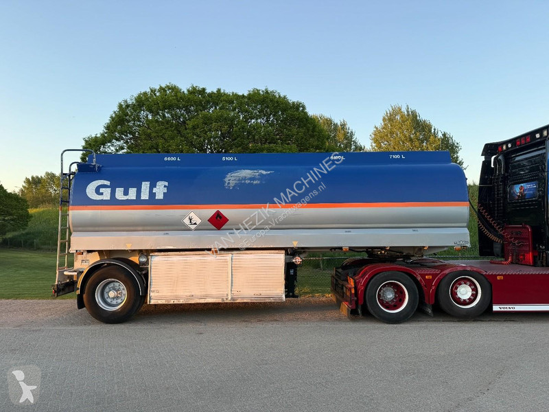 نصف مقطورة LAG Branstof 25,000 liters, Fuel, 4...