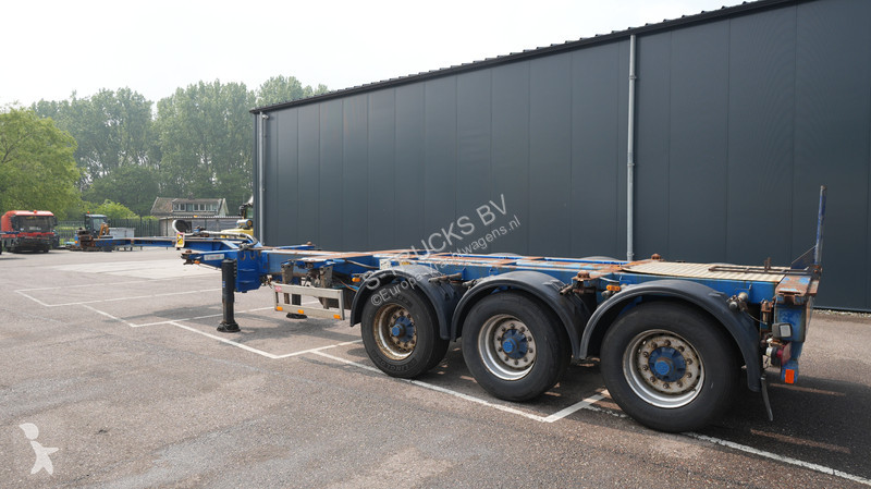 نصف مقطورة Pacton 3 axle container chassis...