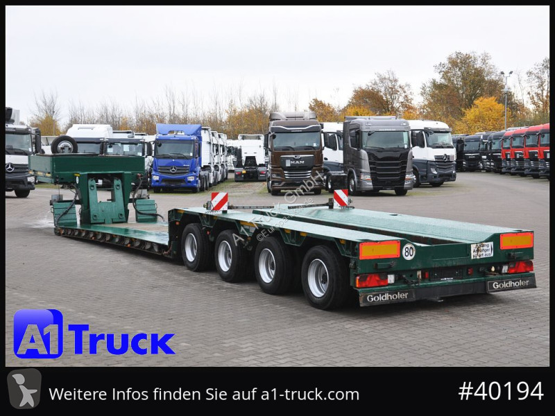 نصف مقطورة Goldhofer STZ-VL4, 4 achs...