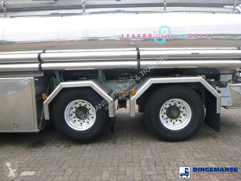 نصف مقطورة Magyar Fuel / oil tank inox 23 m3 /...